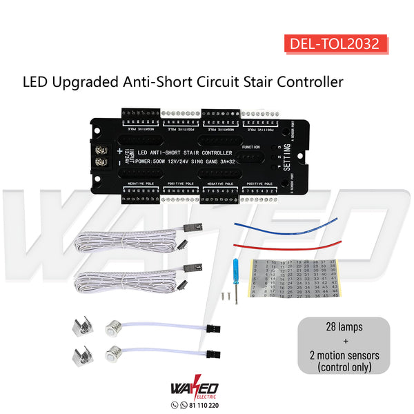 Staircase lighting control device – Waked Electric