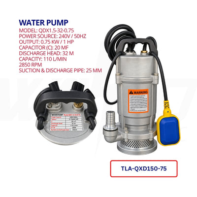 Submersible Water Pump – TLA-QXD150-75
