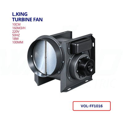 Turbine Fan - 18W - 4inch