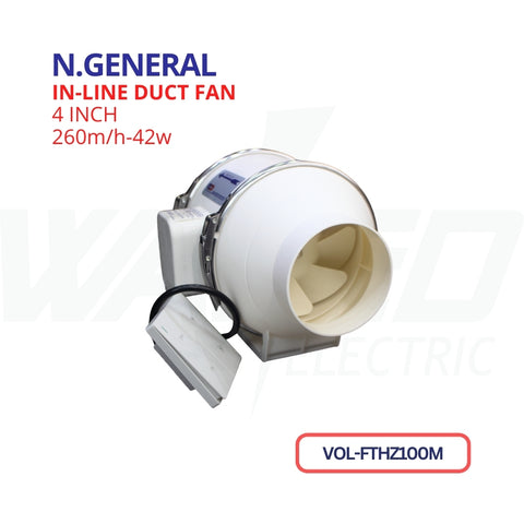 IN-LINE Duct Fan - 42W
