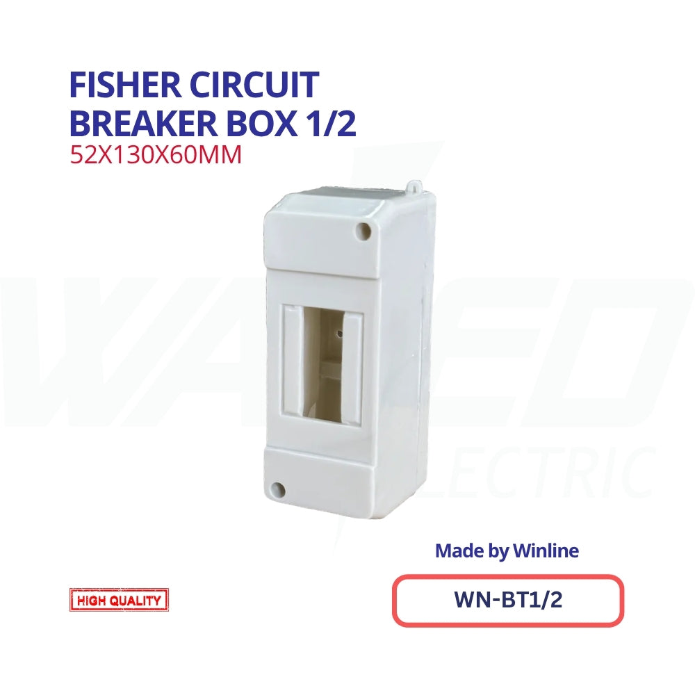 Fisher Circuit Breaker Box 1/2