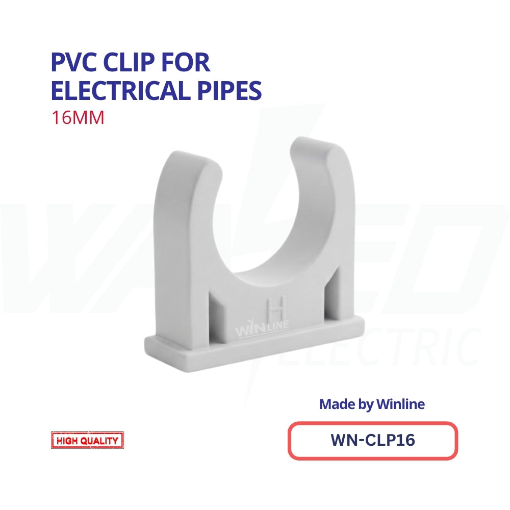 WINLINE PVC Pipe Clip – 16mm