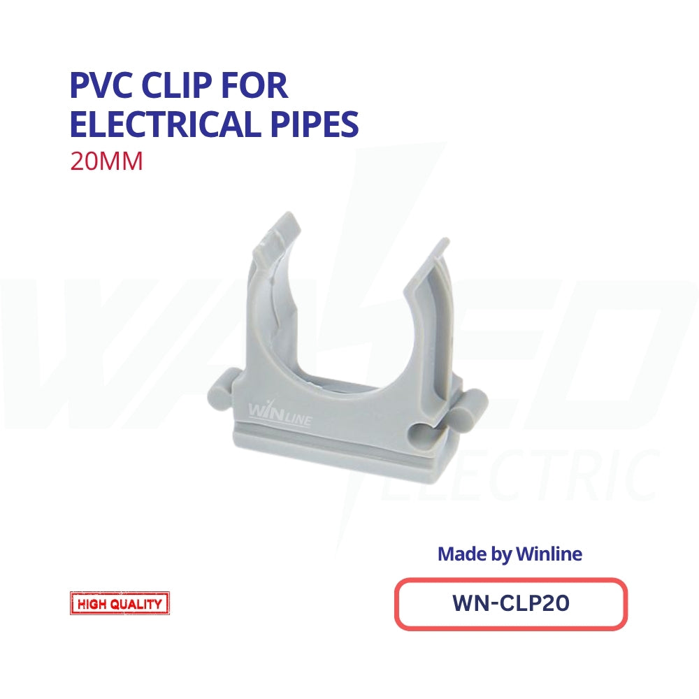 WINLINE PVC Pipe Clip – 20mm