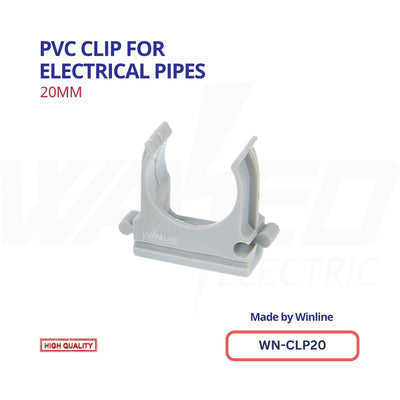WINLINE PVC Pipe Clip – 20mm