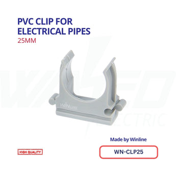 WINLINE PVC Pipe Clip – 25mm