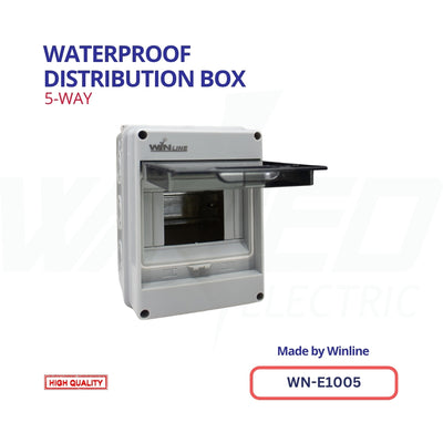 WaterProof Distribution Box - 5 ways
