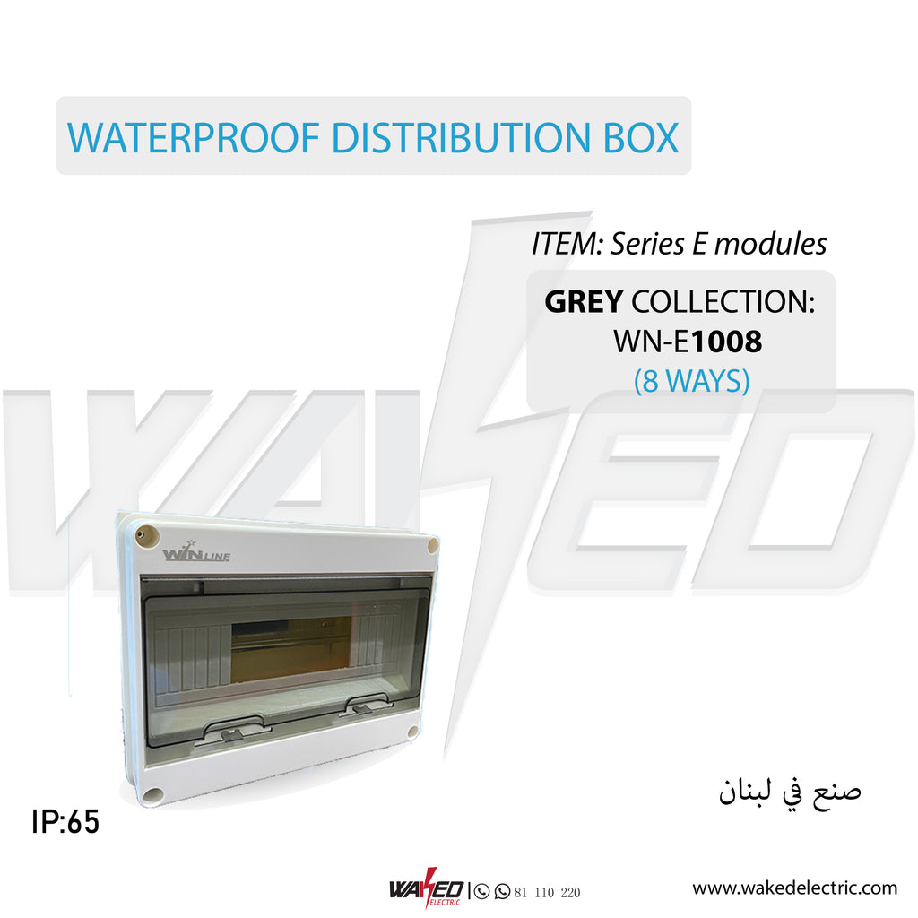 WaterProof Distribution Box - 8 ways