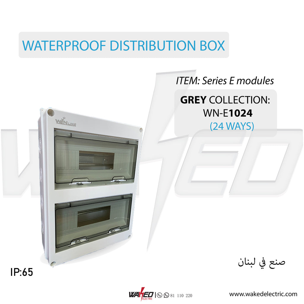 WaterProof Distribution Box - 24 ways