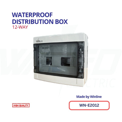 WaterProof Distribution Box (NEW DESIGN)- 12 ways