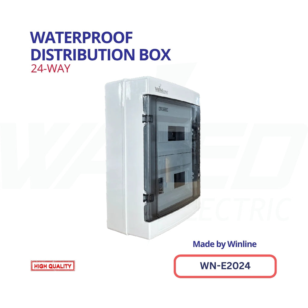 WaterProof Distribution Box (NEW DESIGN)- 24 ways