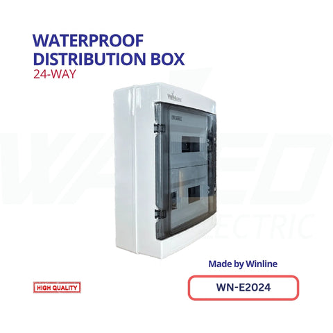 WaterProof Distribution Box (NEW DESIGN)- 24 ways