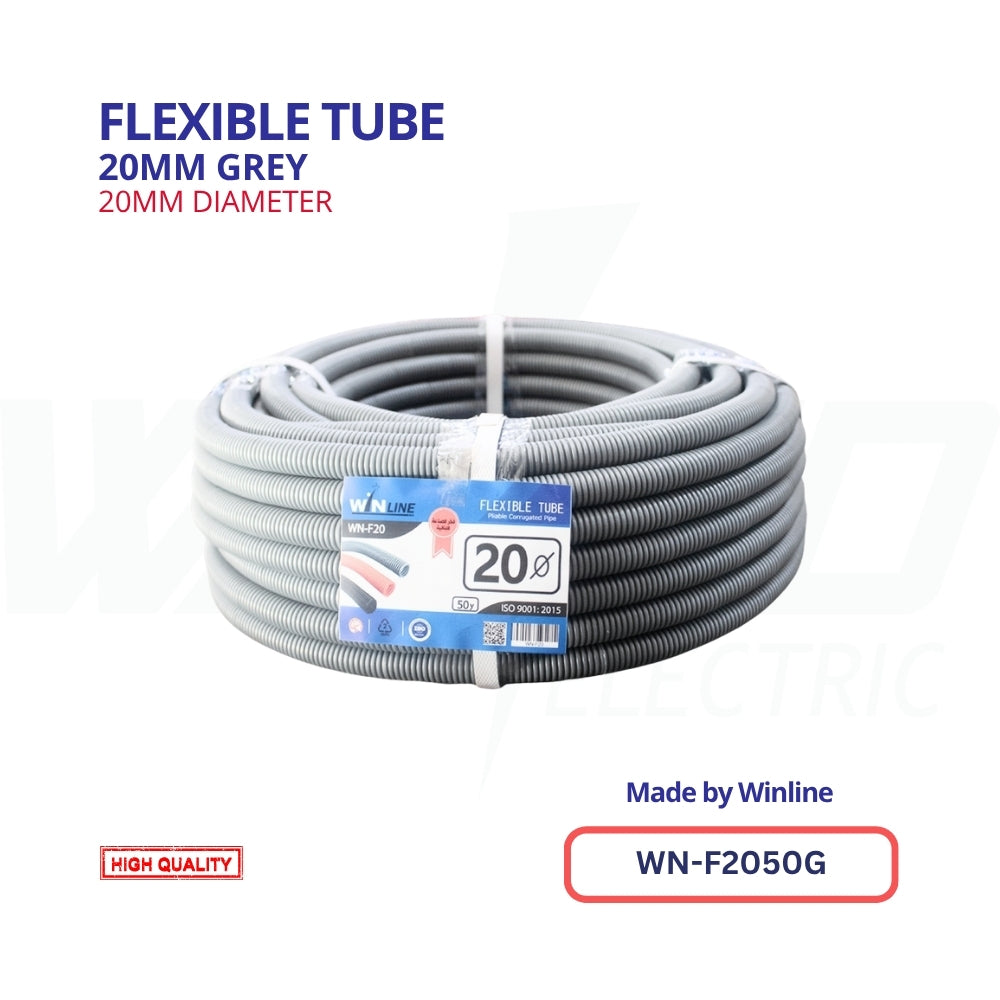WINLINE Flexible Conduit – 20mm Grey
