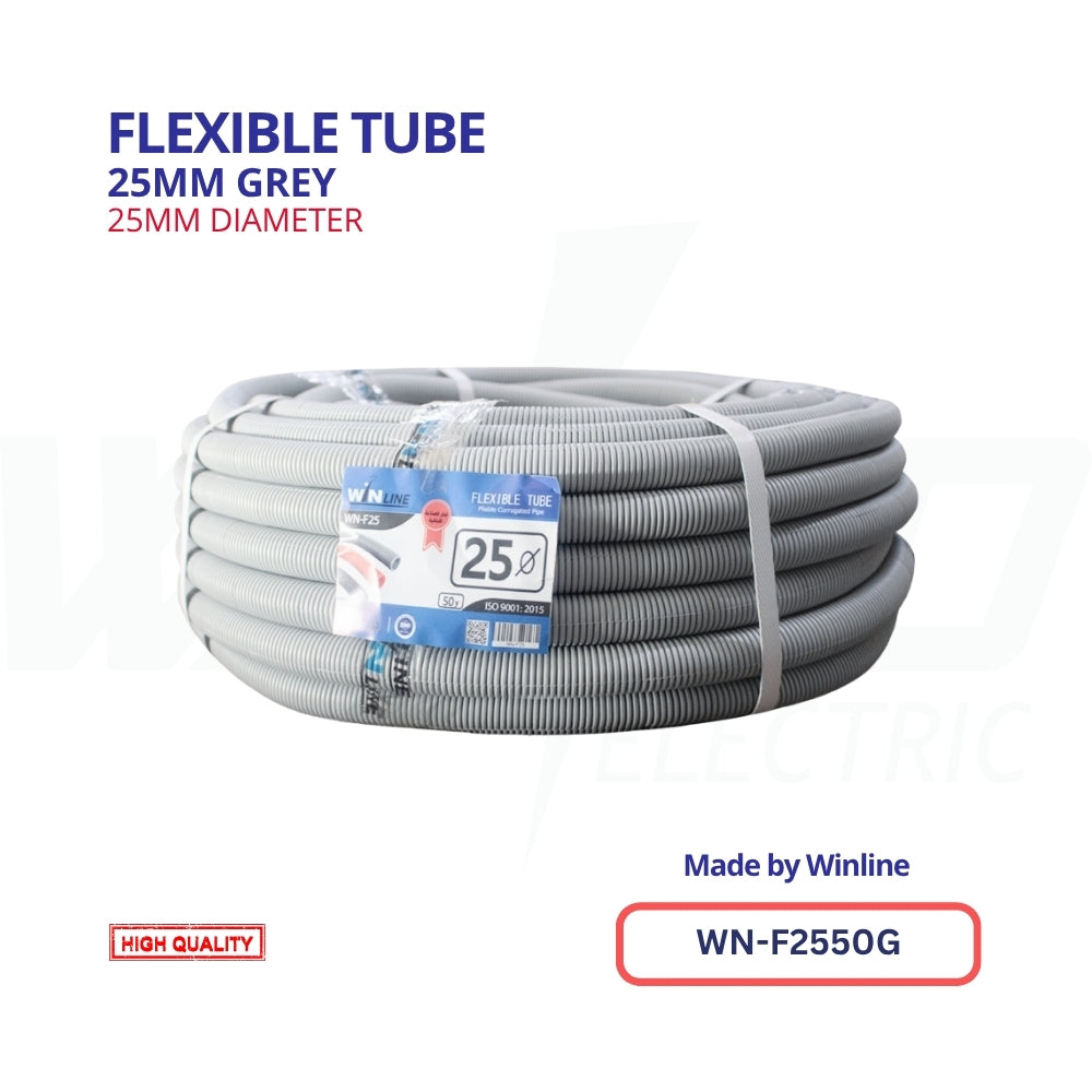 WINLINE Flexible Conduit – 25mm Grey