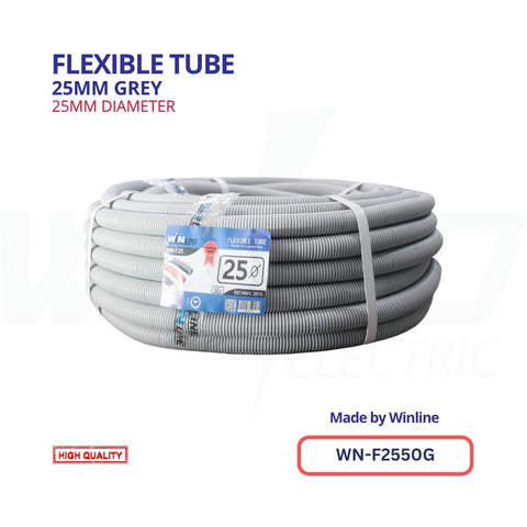 WINLINE Flexible Conduit – 25mm Grey
