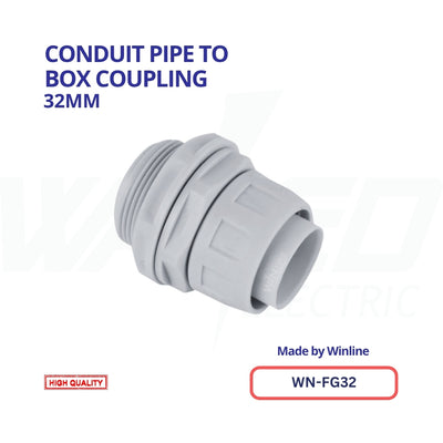 Conduit Pipe to Box Coupling 32mm