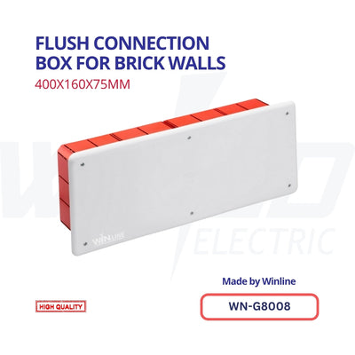 Junction & Connection Box - 400x160x75mm