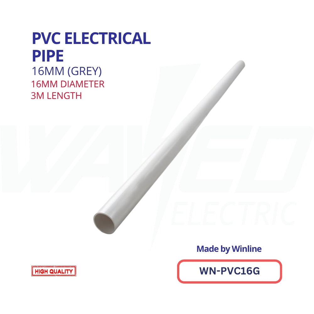 PVC Pipe - 16mm - 3m - WINLINE