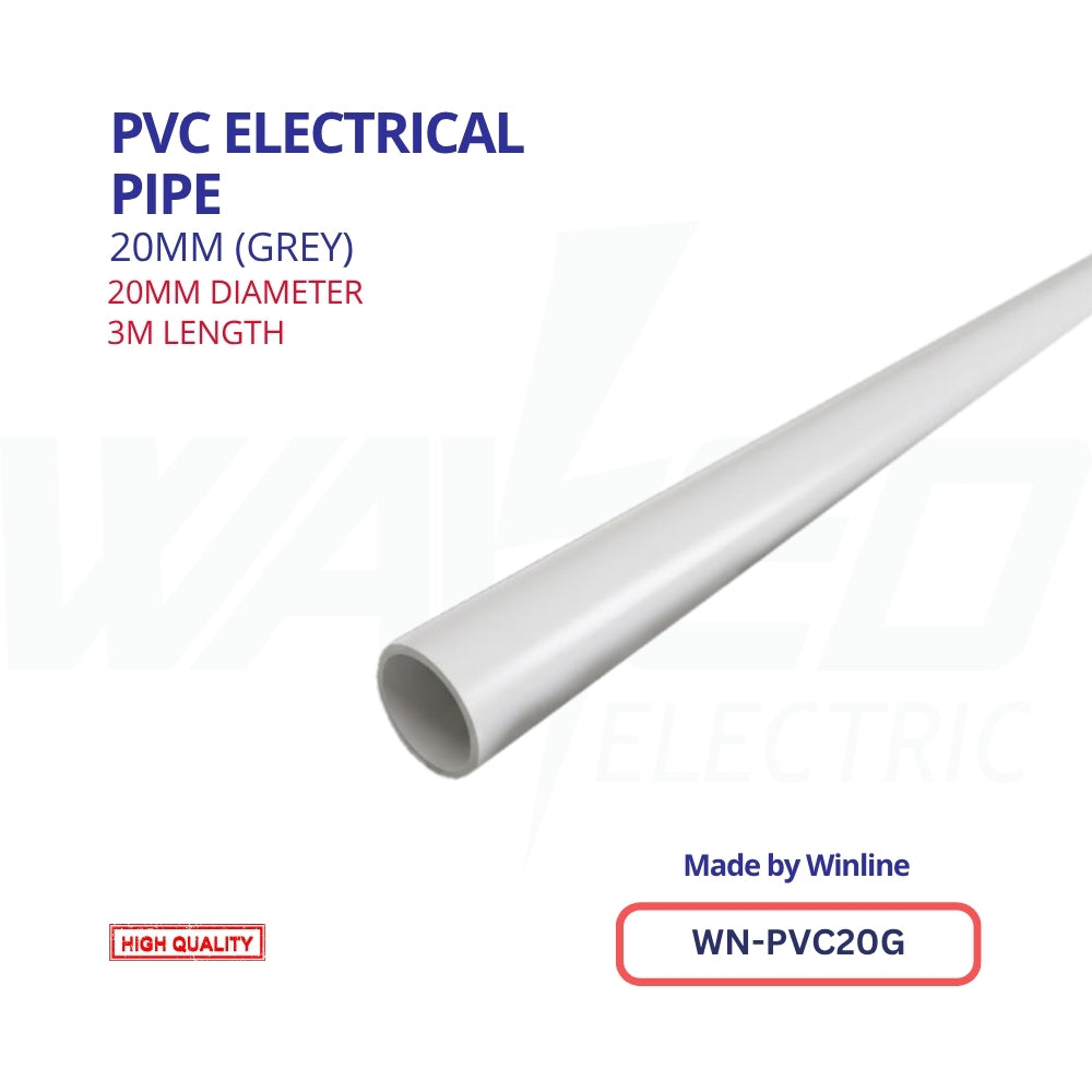 PVC Pipe - 20mm - 3m -WINLINE