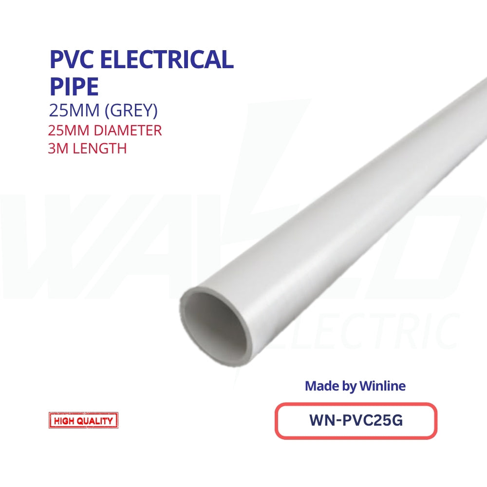 PVC Pipe - 25mm - 3m - WINLINE