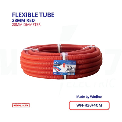 Flexible Corrugated Electrical Tube 28mm × 40m