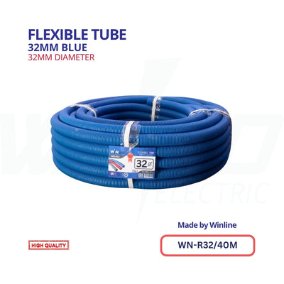 WINLINE Flexible Corrugated Electrical Tube 32mm × 40m