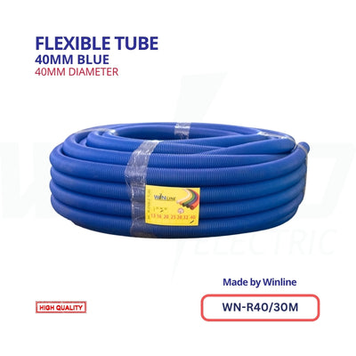 Flexible Corrugated Electrical Tube 40mm × 30m