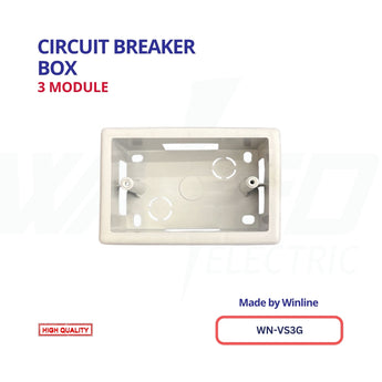 WINLINE Circuit Breaker Box – 3 Module