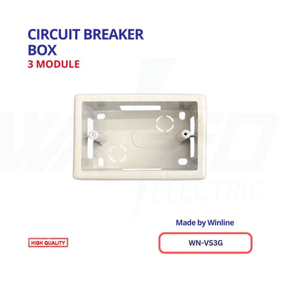 WINLINE Circuit Breaker Box – 3 Module