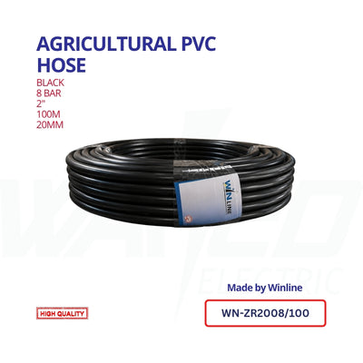 WINLINE Agricultural PVC Hose – 20mm × 100m