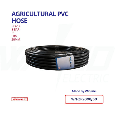 WINLINE Agricultural PVC Hose – 20mm × 50m
