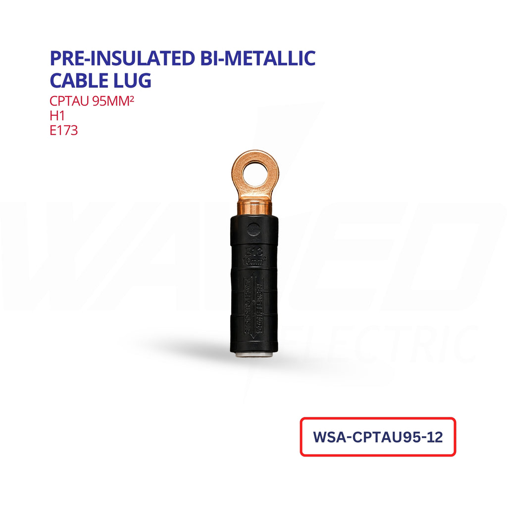 Pre-Insulated Bi-Metallic Cable Lug – 95mm²