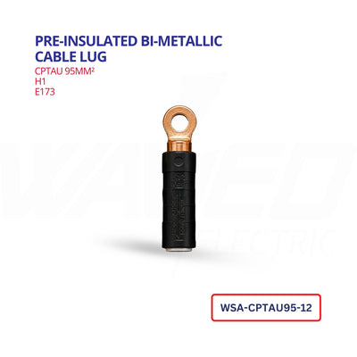 Pre-Insulated Bi-Metallic Cable Lug – 95mm²