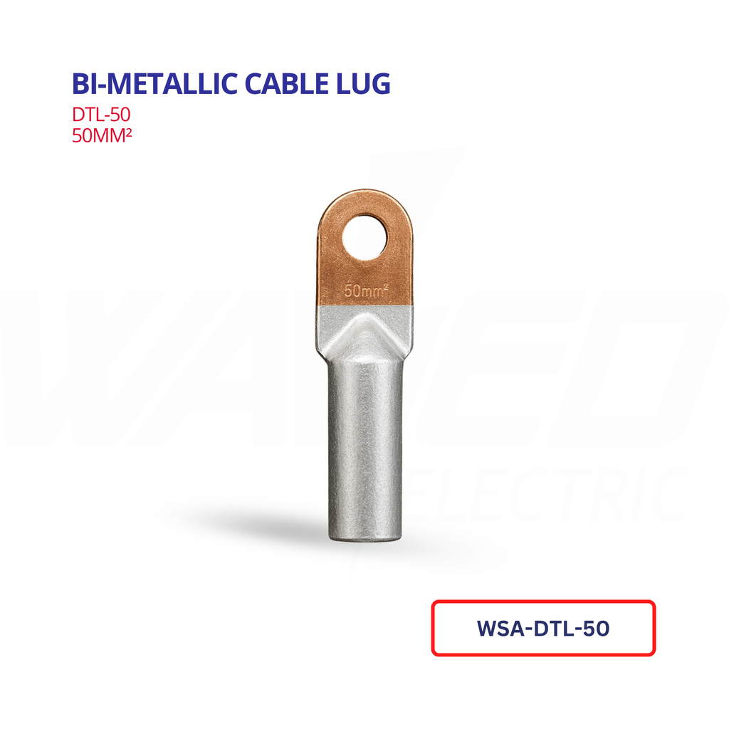 Bi-Metallic Cable Lug – 50mm²