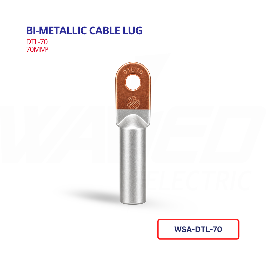 Bi-Metallic Cable Lug – 70mm²