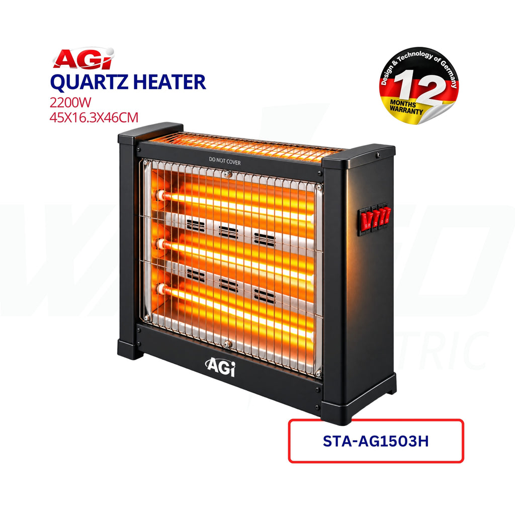 AGi Quartz Heater – 2200W