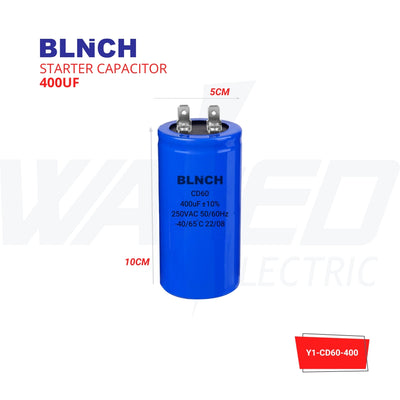 Starter Capacitor - 400uf - BLNCH