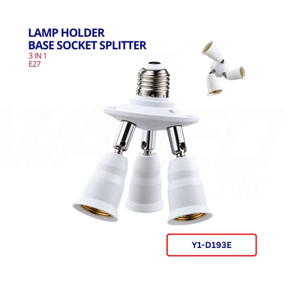 Lamp Holder - 3 in 1 - E27