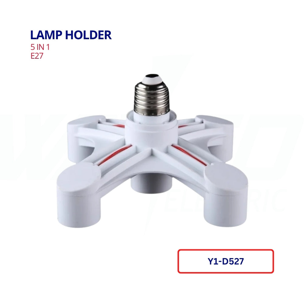 Lamp Holder - 5 in 1 - E27