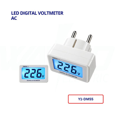 Led Digital Voltmeter - AC