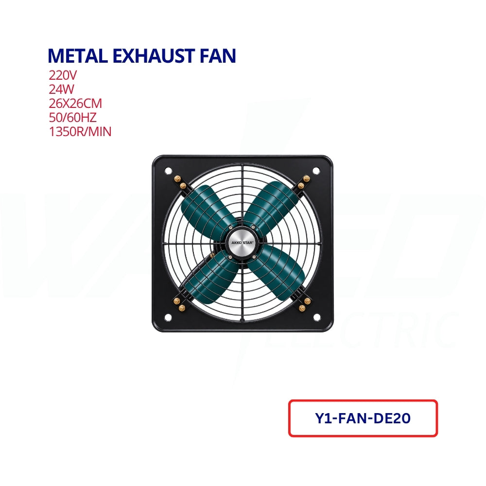 METAL EXHAUST FAN - 24W