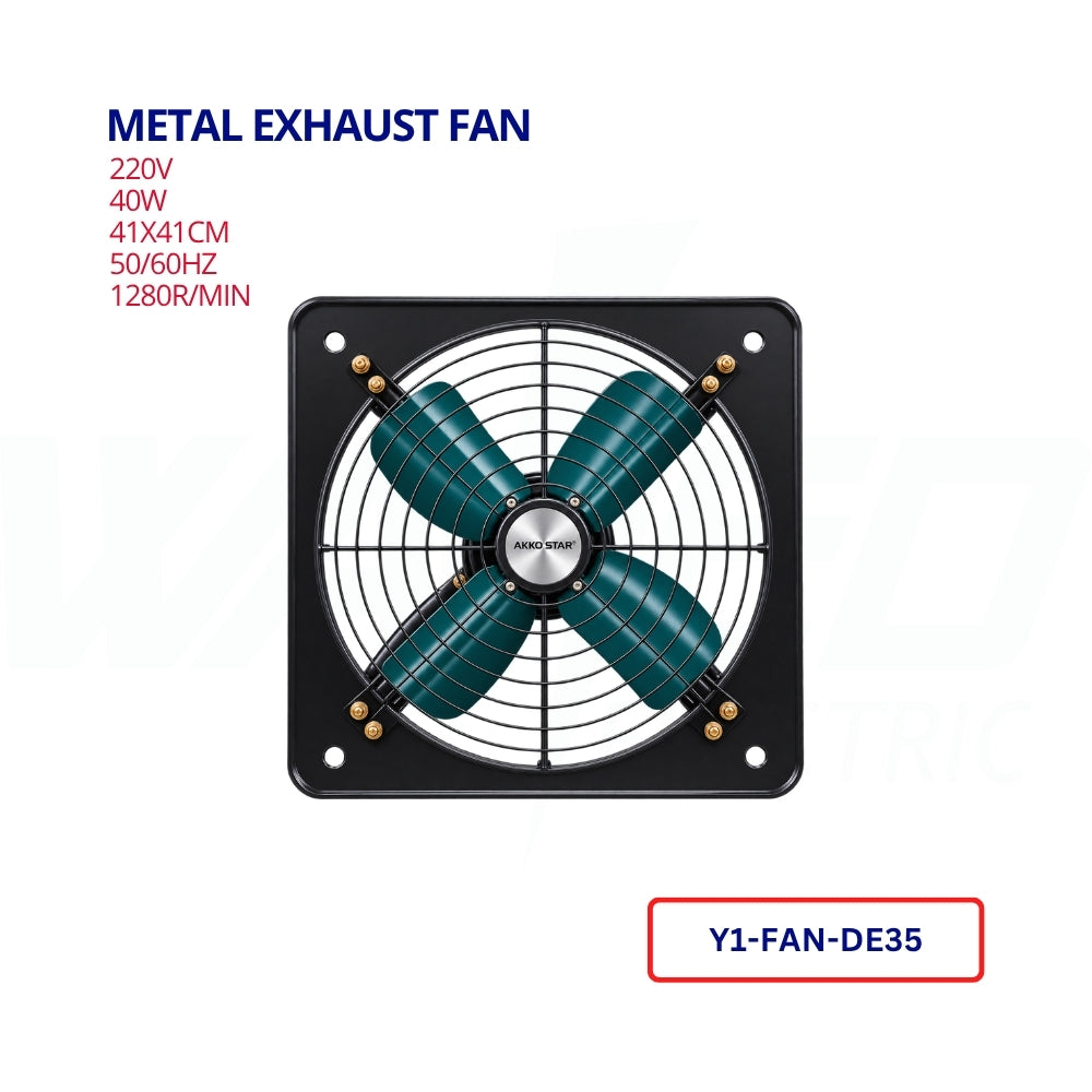 Metal Exhaust Fan - 40w