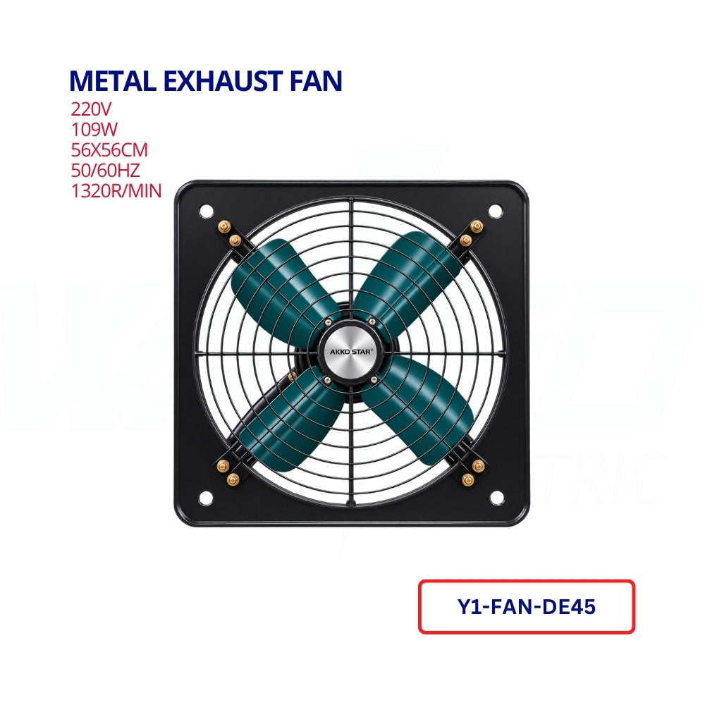 METAL EXHAUST FAN - 109W