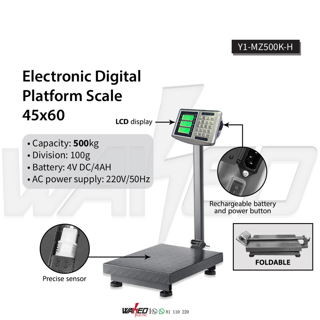 Electronic digital platform - 500kg