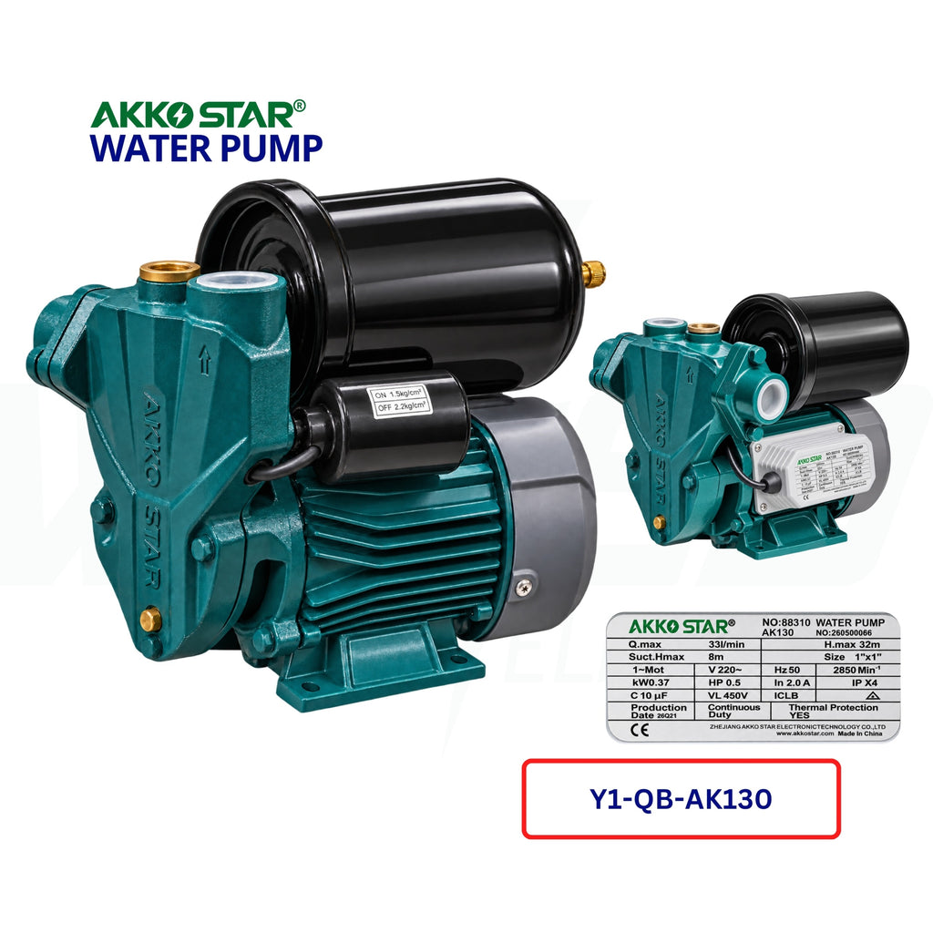 AKKO STAR Automatic Water Pump – 0.5HP