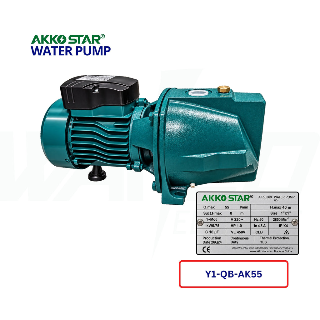 Water Motor - 1HP - AKKO STAR