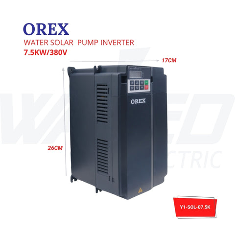 Water Solar Pump Inverter - 7.5KW - OREX