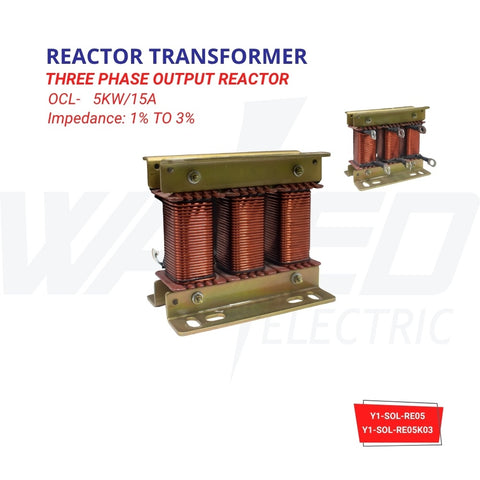 Reactor Transformer - 5kw - 3 Phase - 1% & 3%