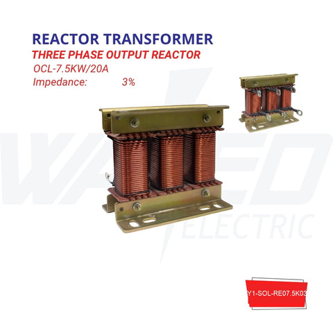 Reactor Transformer - 7.5kw - 3 Phase - 3%