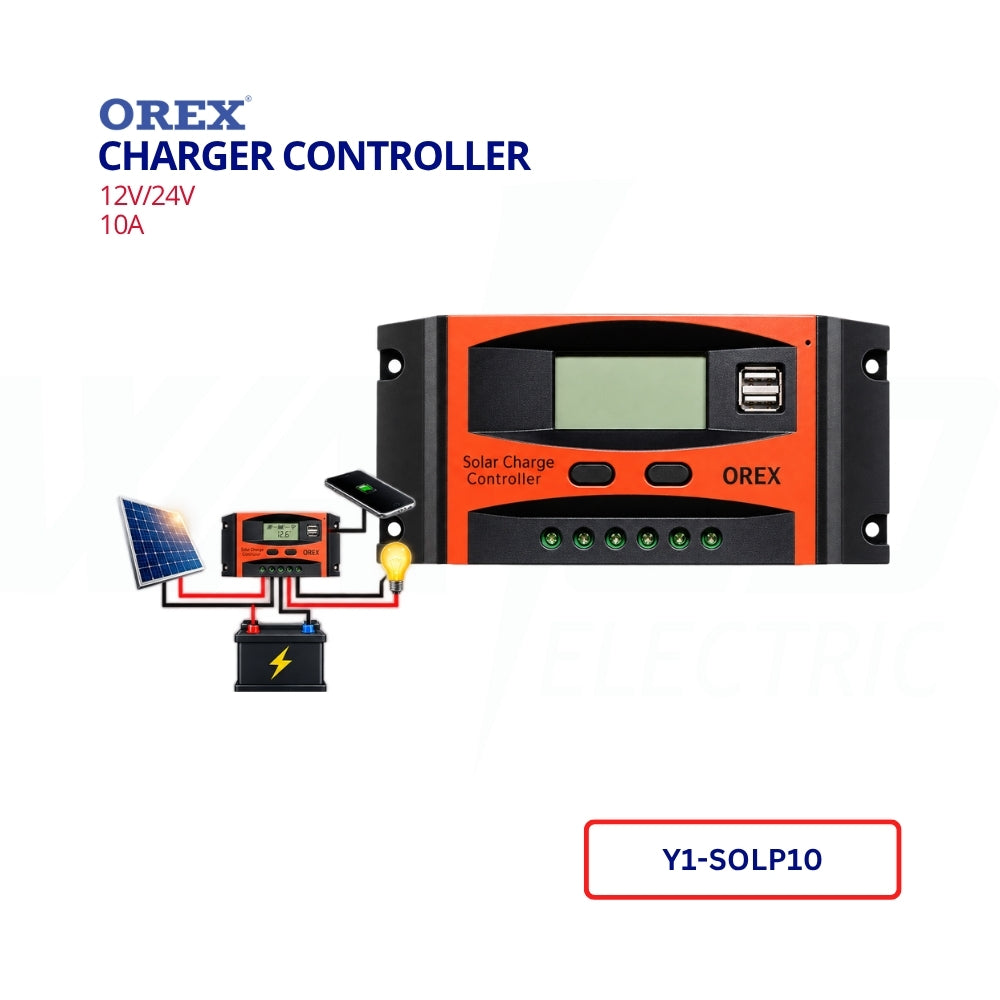 Charge Controller - 10A - OREX