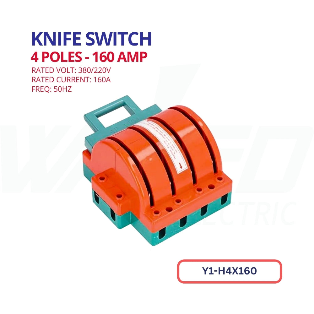 Knife Switch - 4P 160A